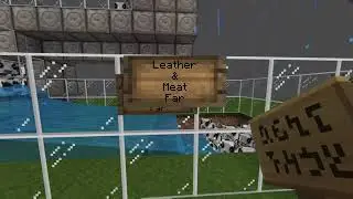 Minecraft Bedrock Leather Farm