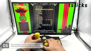 GRS Super Joystick – Configuration Guide for Frontline(Windows MAME 0.243) with POV hat mode
