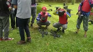 pertempuran seru..Funny Paintball Sniper hit.. LTT Nerf War 😎😎😎
