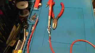 TÉCNICA DE SOLDADURA EN CABLES DE PRUEBA CON CAIMANES.