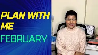 Plan February with me | The tall elephant journal | Planner | The Inkbucket | goal settings