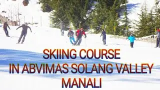 Skiing course in ABVIMAS /solang valley /Manali /snow skiing