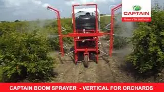 Boom Sprayer Vertical for Orchards - Captain Tractors