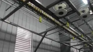 Cable Conveyor Systems Alpine Tower Installation Video Part 2