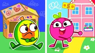 Who Built the Best House? 🏠 Cardboard Playhouse Adventure ✨ Learn Creativity & Teamwork for Kids
