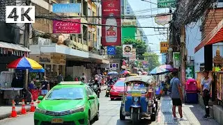 [4K UHD] Walking in Vibrant Downtown Bangkok | Asok and Nana Area