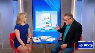 Peter Shankman on PIX11 News discussing his new children's book, The Boy With the Faster Brain.