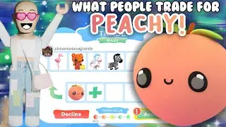 What people trade for a PEACHY in Overlook Bay | Roblox