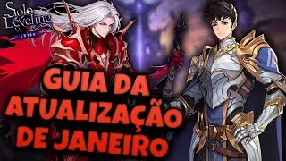 2 CÓDIGOS - GUIA DA ATUALIZAÇÃO DE JANEIRO - SOLO LEVELING ARISE