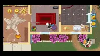 Robbery Bob 2 Hauntington 4 walkthrough