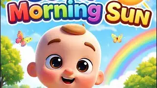 Good Morning Sun 🌞 | Soft Nursery Rhymes for Kids | Daily Routine Song | Cartoon Kids Music