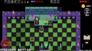 Cadence Speedrun #124 [Glass Longsword, War] - 9:25.88 - Crypt of the NecroDancer Amplified