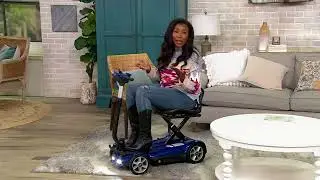 EV Rider Auto Fold 4-Wheel Mobility Scooter on QVC