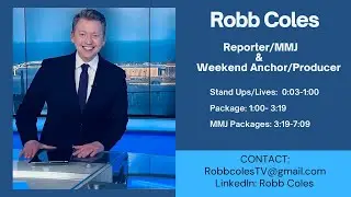 Robb Coles Multimedia Journalist Reel