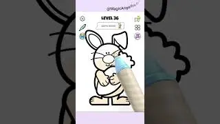 Coloring a Happy Bunny 🐰🎨 | Easter Fun for Kids | #MagicAngelHues #ColoringFun #KidShorts