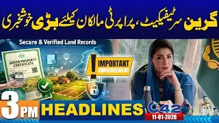 Good News for Property Owners | 3pm News Headlines | 11 Jan 2026 | City42