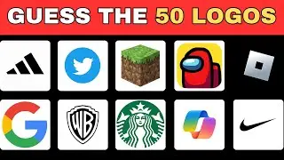 Guess the Logo in 3 Seconds | 50 Famous Logos | Logo Quiz 2026