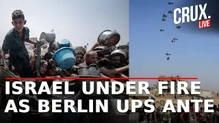 Live | German Chancellor Merz & Jordan's King Abdullah II Lash Out at Israel Over Gaza Starvation