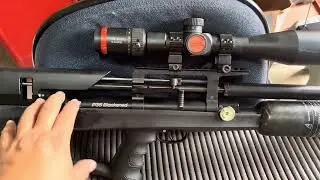 PCP P35 cano M60, com garrafa 580cc.