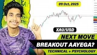Gold Full Analysis Today | 9 Oct 2025 | Price Action + Market Psychology Breakdown