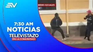 Hombre muere tras riña en el Centro Histórico de Quito | Televistazo | Ecuavisa