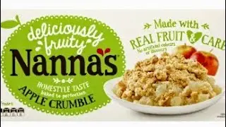 Nanna's Apple Crumble Taste Test and Reviews Deliciously Fruity #foodie #reviews #aussie #australian