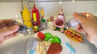 4 Minutes Satisfying Melissa & Doug Condiment Set Unboxing & Play✨Toy ASMR 멜리사앤더그 컨디먼트세트 언박싱 리뷰