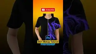 Shirt Mockup In Photoshop | How to Create t-shirt mockup in Photoshop