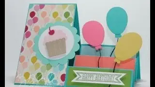 Stair Step Card Stampin Up