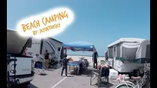 Sleeping on the Beach | Camping Vlog