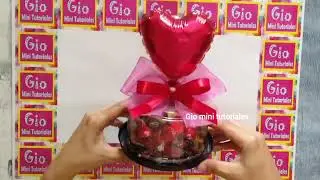 Detalle con dulces 14 de febrero Paso a Paso #diy #tutorial #manualidades