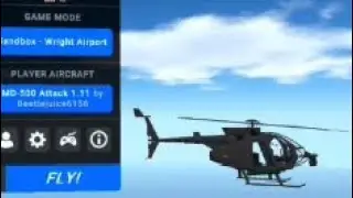 SimplePlanes VR MD500 Helicopter