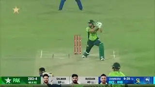 Salman ali agha second hundred against srilanka #cricketlover #viralvideo #foryou 