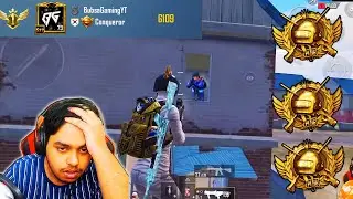 World's Rank 1 Triple Conqueror Bubsa Gaming BEST Moments in PUBG Mobile