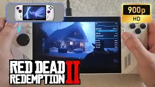 ASUS ROG Ally | Red Dead Redemption 2 | 900p | AFMF - Low settings