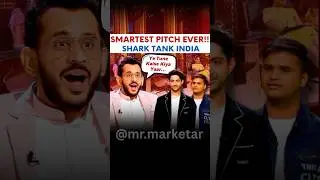 Smartest Pitch Ever on Shark Tank😱#sharktankindia #business #casestudy #shortsfeed #shortsyoutube