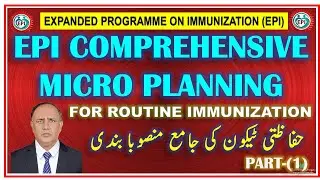 EPI Comprehensive Micro Planning | Routine Immunization Micro Planning | Part-(1) | Urdu |