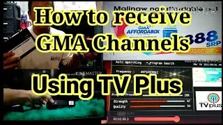 How to Receive GMA Channels Using TV Plus | ABS-CBN TV Plus to GMA Affordabox