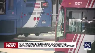 UTA cutting back bus routes due to short-staffing