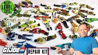 КАК ОТРЕМОНТИРОВАТЬ СТАРЫЕ ФИГУРКИ GIJOE
