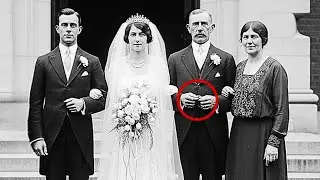 A 1911 Wedding Photo Is Beautiful &mdash; Until Someone Notices What the Father Is Holding