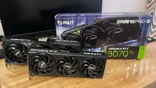 Распаковка RTX 5070TI Gaming PRO-S и сравнение RTX 5060