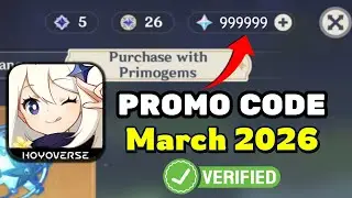 Genshin Impact Redeem Codes March 2026 - 999,999+ Free Primogems All Working Codes & How to Redeem