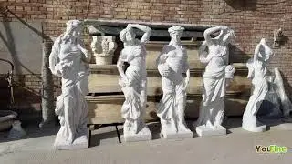Outdoor Famous Four Seasons Statues for Garden Decor in Stock from You Fine Art Gallery