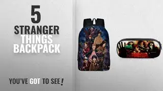 Top 10 Stranger Things Backpack [2018]: 2 Pack Stranger Things Themed Backpack 16