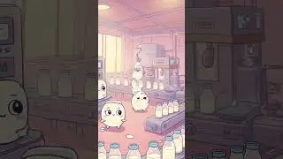 Stages of manufacturing milk packaging