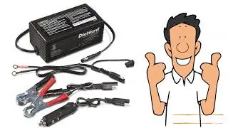 DieHard 71219 6v 12V Shelf Smart Battery Charger and 2A Maintainer Explain With Whiteboard Animation
