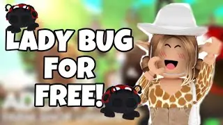 HOW TO GET A FREE LADYBUG! (Roblox Adopt Me) || Izzy Rose Roblox