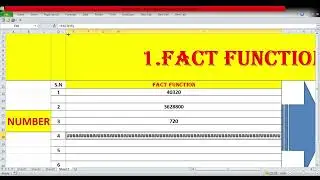 Fact Fact(DOUBLE).excel.function