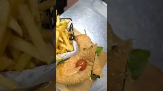 Halloumi cheese sandwich #shortsfeed #shortsviral #food #chife